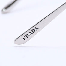 画像をギャラリービューアに読み込む, 新品未使用品 PRADA プラダ Sunglasses サングラス アイウェア イエローレンズ シルバーテンプル SPRB55 1BC-20O 145 中古 4a004485