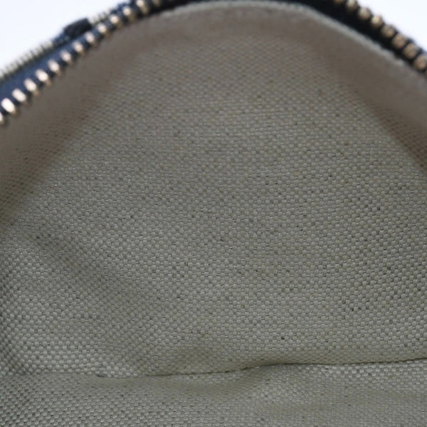 New and unused Christian Dior Christian Dior coin case coin purse 42-MA-0261 Oblique Jacquard Leather Navy Used 4a002766