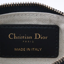 画像をギャラリービューアに読み込む, 新品未使用 Christian Dior クリスチャンディオール コインケース 小銭入れ 42-MA-0261 オブリーク ジャガード レザー ネイビー 中古 4a002766