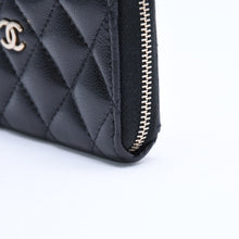 画像をギャラリービューアに読み込む, 極美品 CHANEL シャネル マトラッセ コインケース AP3179 キャビアスキン コインケース ブラック ゴールド金具 中古 4a004626