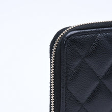 画像をギャラリービューアに読み込む, 極美品 CHANEL シャネル マトラッセ コインケース AP3179 キャビアスキン コインケース ブラック ゴールド金具 中古 4a004626