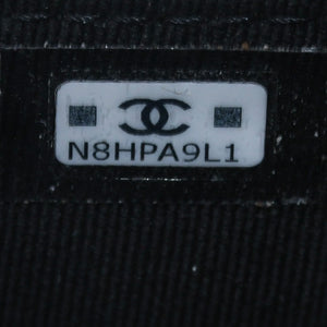 Very Good Condition CHANEL Chanel Matelasse Coin Case AP3179 Caviar Skin Coin Case Black Gold Hardware Used 4a004626