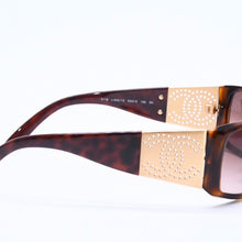 画像をギャラリービューアに読み込む, 極美品 CHANEL シャネル Sunglasses サングラス ココマーク パンチング ブラウン ゴールド 63◻︎15 125 5118 中古 4a004487