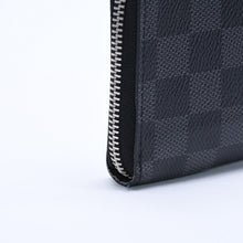 画像をギャラリービューアに読み込む, 極美品 LOUIS VUITTON ルイヴィトン ダミエグラフィットキャンバス ジッピーウォレット ポルトフォイユ・ヴァスコ ブラック N63095 中古 4a004621
