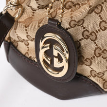 Load image into Gallery viewer, 極美品 GUCCI グッチ GGキャンバス 2WAY ハンドバッグ ショルダーバッグ 247902 シルバー金具 中古 4a002912