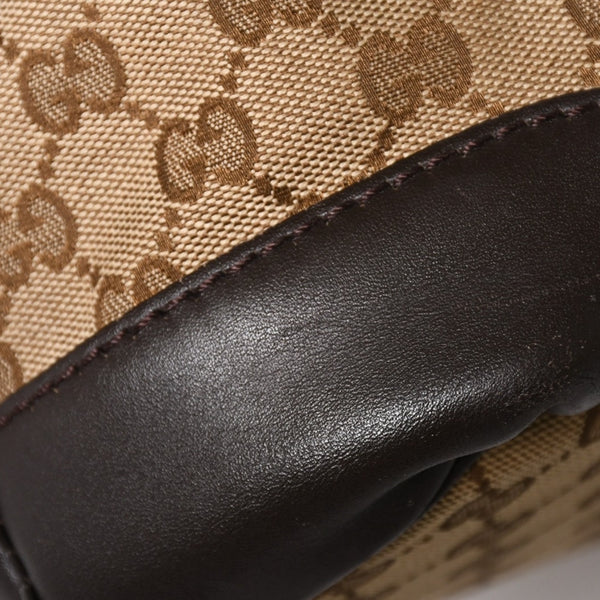 Very good condition GUCCI GG canvas 2WAY handbag shoulder bag 247902 Silver hardware used 4a002912