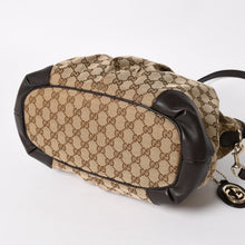 Load image into Gallery viewer, 極美品 GUCCI グッチ GGキャンバス 2WAY ハンドバッグ ショルダーバッグ 247902 シルバー金具 中古 4a002912