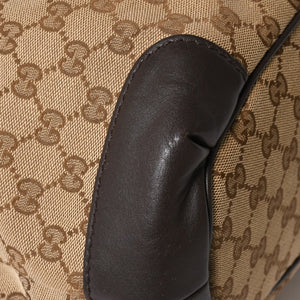 Very good condition GUCCI GG canvas 2WAY handbag shoulder bag 247902 Silver hardware used 4a002912