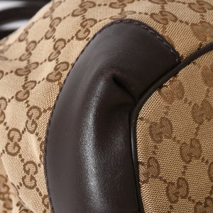 Very good condition GUCCI GG canvas 2WAY handbag shoulder bag 247902 Silver hardware used 4a002912