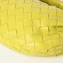 Load image into Gallery viewer, 極美品 BOTTEGA VENETA ボッテガヴェネタ MINI JODIE ミニ ジョディ ハンドバッグ 690225 イントレチャート イエローグリーン 中古 4b013557