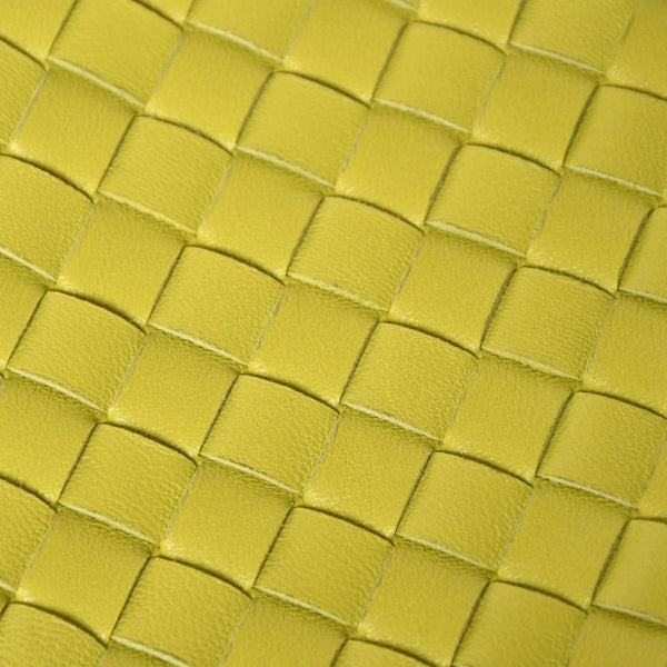 Very Good Condition BOTTEGAVENETA THE FOLD BAG The Fold Shoulder Bag 642637 Intrecciato Green Used 4a001648