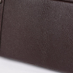 極美品 エルメス HERMES オータクロア 32 ハンドバッグ シェーブル ブラウン シルバー金具 レディース □E刻印 中古 4a004665