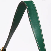 Load image into Gallery viewer, 極美品 GUCCI グッチ ショルダーバッグ GGキャンバス ホースビットチェーン ゴールド金具 レザー グリーン 159402 中古 4a004504