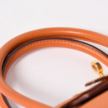画像をギャラリービューアに読み込む, 極美品 HERMES エルメス バーキン30 ハンドバッグ トリヨンクレマンス オレンジポピー ゴールド金具 □K刻印 中古 4a004507
