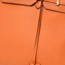 画像をギャラリービューアに読み込む, 極美品 HERMES エルメス バーキン30 ハンドバッグ トリヨンクレマンス オレンジポピー ゴールド金具 □K刻印 中古 4a004507