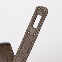 画像をギャラリービューアに読み込む, 極美品 HERMES エルメス バーキン25 トゴ ハンドバッグ □Q刻印 エタン シルバー金具 中古 4a004508