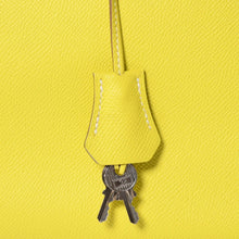 画像をギャラリービューアに読み込む, 極美品 激レア HERMES エルメス ハンドバッグ バーキン 35 ◻︎N刻 シルバー金具 エプソン キャンディバーキン ライム 中古 4a004505