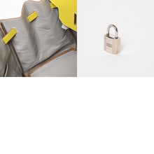 画像をギャラリービューアに読み込む, 極美品 激レア HERMES エルメス ハンドバッグ バーキン 35 ◻︎N刻 シルバー金具 エプソン キャンディバーキン ライム 中古 4a004505