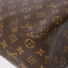 画像をギャラリービューアに読み込む, LOUIS VUITTON ルイヴィトン ルーピングGM ハンドバッグ モノグラム M51145 ブラウン ゴールド金具 美品 中古 4a004619