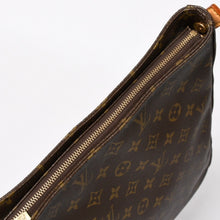 画像をギャラリービューアに読み込む, LOUIS VUITTON ルイヴィトン ルーピングGM ハンドバッグ モノグラム M51145 ブラウン ゴールド金具 美品 中古 4a004619