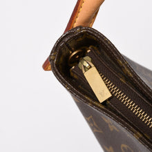 画像をギャラリービューアに読み込む, LOUIS VUITTON ルイヴィトン ルーピングGM ハンドバッグ モノグラム M51145 ブラウン ゴールド金具 美品 中古 4a004619