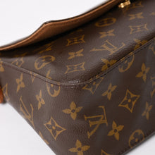 画像をギャラリービューアに読み込む, LOUIS VUITTON ルイヴィトン ミニ ルーピング ワンショルダーバッグ M51147 モノグラム PVC レザー ブラウン 美品 中古 4a004228