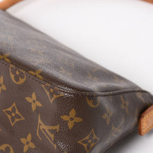 画像をギャラリービューアに読み込む, LOUIS VUITTON ルイヴィトン ミニ ルーピング ワンショルダーバッグ M51147 モノグラム PVC レザー ブラウン 美品 中古 4a004228