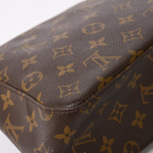 画像をギャラリービューアに読み込む, LOUIS VUITTON ルイヴィトン ミニ ルーピング ワンショルダーバッグ M51147 モノグラム PVC レザー ブラウン 美品 中古 4a004228