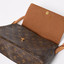 画像をギャラリービューアに読み込む, LOUIS VUITTON ルイヴィトン ミニ ルーピング ワンショルダーバッグ M51147 モノグラム PVC レザー ブラウン 美品 中古 4a004228