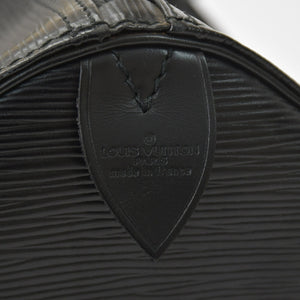 LOUIS VUITTON ルイヴィトン ボストンバッグ キーポル50 M42962 ブラック エピレザー ゴールド金具 美品 中古 4a004513