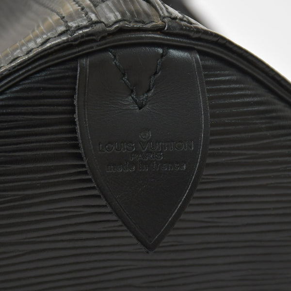 LOUIS VUITTON ルイヴィトン ボストンバッグ キーポル50 M42962 ブラック エピレザー ゴールド金具 美品 中古 4a004513
