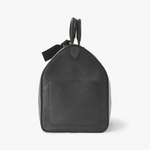 LOUIS VUITTON ルイヴィトン ボストンバッグ キーポル50 M42962 ブラック エピレザー ゴールド金具 美品 中古 4a004513