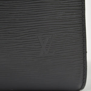 LOUIS VUITTON ルイヴィトン ボストンバッグ キーポル50 M42962 ブラック エピレザー ゴールド金具 美品 中古 4a004513