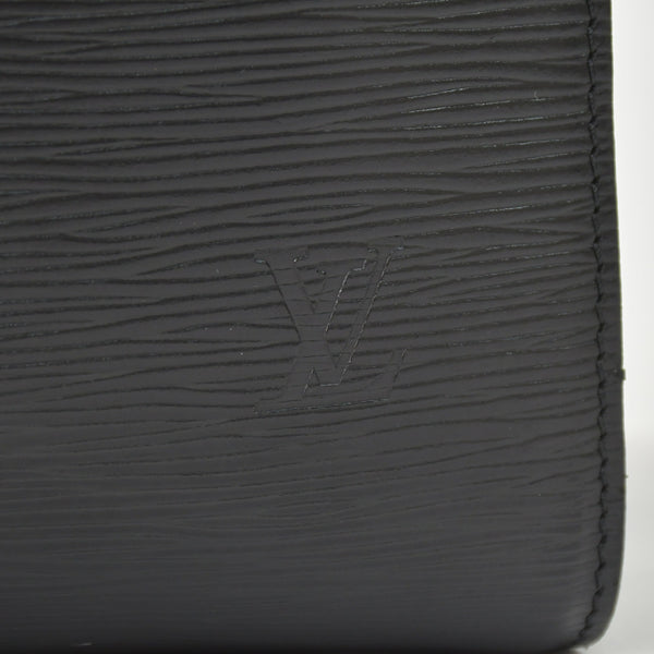 LOUIS VUITTON ルイヴィトン ボストンバッグ キーポル50 M42962 ブラック エピレザー ゴールド金具 美品 中古 4a004513