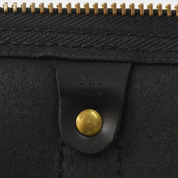 LOUIS VUITTON ルイヴィトン ボストンバッグ キーポル50 M42962 ブラック エピレザー ゴールド金具 美品 中古 4a004513