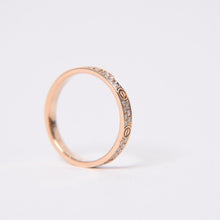 画像をギャラリービューアに読み込む, CARTIER カルティエ LOVE RING MINI PAVED ラブリング ミニ パヴェ 指輪 CRB4218000 重量約1.88g サイズ49 9号 18KPG 美品 中古 4a004516