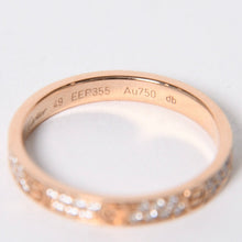 画像をギャラリービューアに読み込む, CARTIER カルティエ LOVE RING MINI PAVED ラブリング ミニ パヴェ 指輪 CRB4218000 重量約1.88g サイズ49 9号 18KPG 美品 中古 4a004516