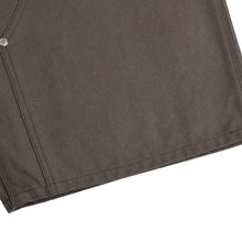 将图片加载到图库查看器中。 新品未使用 CHROME HEARTS クロムハーツ ダブルニー カーペンターショーツ サイズ34 セメタリークロスパッチ クロスボール ブラウン 中古 4a006291