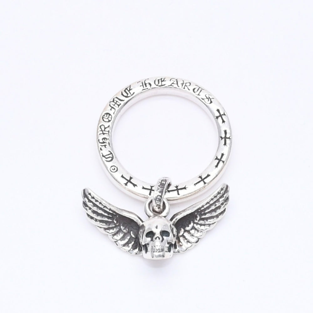 CHROME HEARTS NTFL W/FOTI MAHALIA Ring Weight 7.76g Size 10.5 Silver 925 Good Condition Used 4a004523