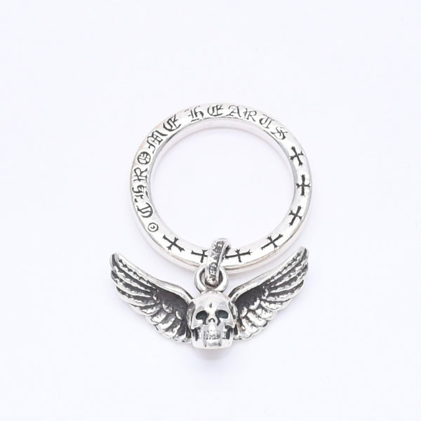 CHROME HEARTS クロムハーツ NTFL W/FOTI MAHALIA フォティ マハリア リング 重量7.76g サイズ10.5号 シルバー925 美品 中古 4a004523
