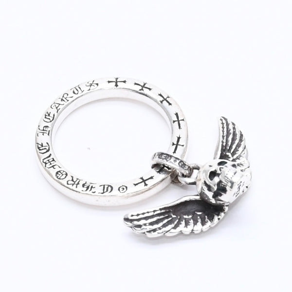 CHROME HEARTS クロムハーツ NTFL W/FOTI MAHALIA フォティ マハリア リング 重量7.76g サイズ10.5号 シルバー925 美品 中古 4a004523