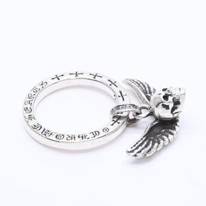 CHROME HEARTS クロムハーツ NTFL W/FOTI MAHALIA フォティ マハリア リング 重量7.76g サイズ10.5号 シルバー925 美品 中古 4a004523