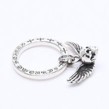 画像をギャラリービューアに読み込む, CHROME HEARTS クロムハーツ NTFL W/FOTI MAHALIA フォティ マハリア リング 重量7.76g サイズ10.5号 シルバー925 美品 中古 4a004523