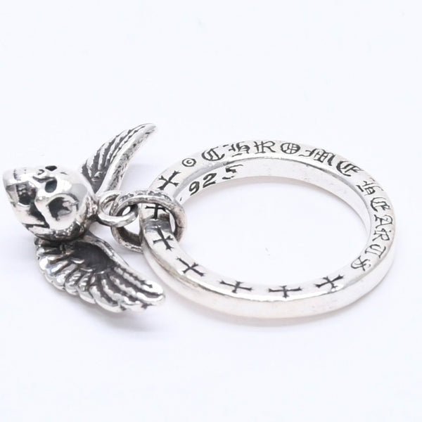 CHROME HEARTS クロムハーツ NTFL W/FOTI MAHALIA フォティ マハリア リング 重量7.76g サイズ10.5号 シルバー925 美品 中古 4a004523
