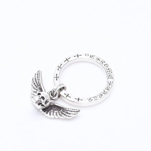 CHROME HEARTS NTFL W/FOTI MAHALIA Ring Weight 7.81g Size 10.5 Silver 925 Good Condition Used 4a004524