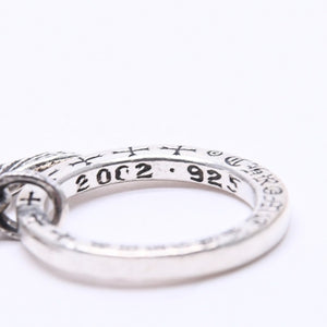 CHROME HEARTS クロムハーツ NTFL W/FOTI MAHALIA フォティ マハリア リング 重量7.76g サイズ10.5号 シルバー925 美品 中古 4a004523