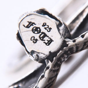 CHROME HEARTS クロムハーツ NTFL W/FOTI MAHALIA フォティ マハリア リング 重量7.76g サイズ10.5号 シルバー925 美品 中古 4a004523