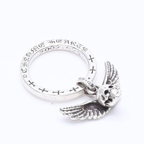 CHROME HEARTS NTFL W/FOTI MAHALIA Ring Weight 7.81g Size 10.5 Silver 925 Good Condition Used 4a004524