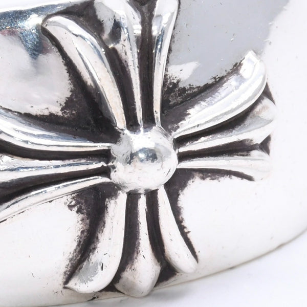 Very good condition CHROME HEARTS BANGLE WIDE CUFF CH PLUS CH plus wide cuff bangle Weight approx. 138.90g Silver 925 Used 4a004518