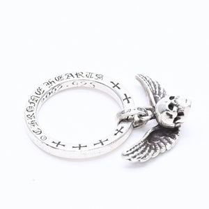 CHROME HEARTS NTFL W/FOTI MAHALIA Ring Weight 7.81g Size 10.5 Silver 925 Good Condition Used 4a004524